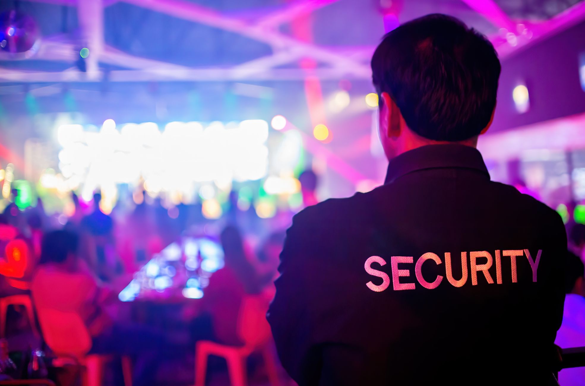 Security Guard At Event