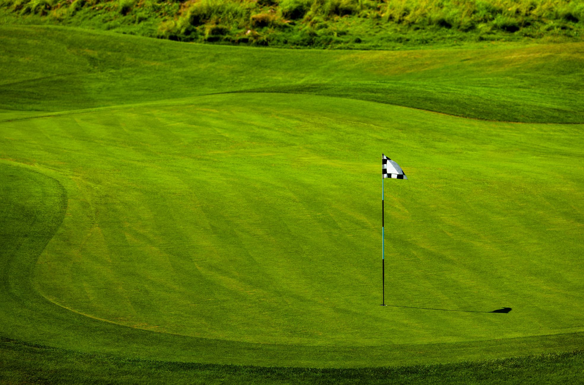 Golf Course Aerial View