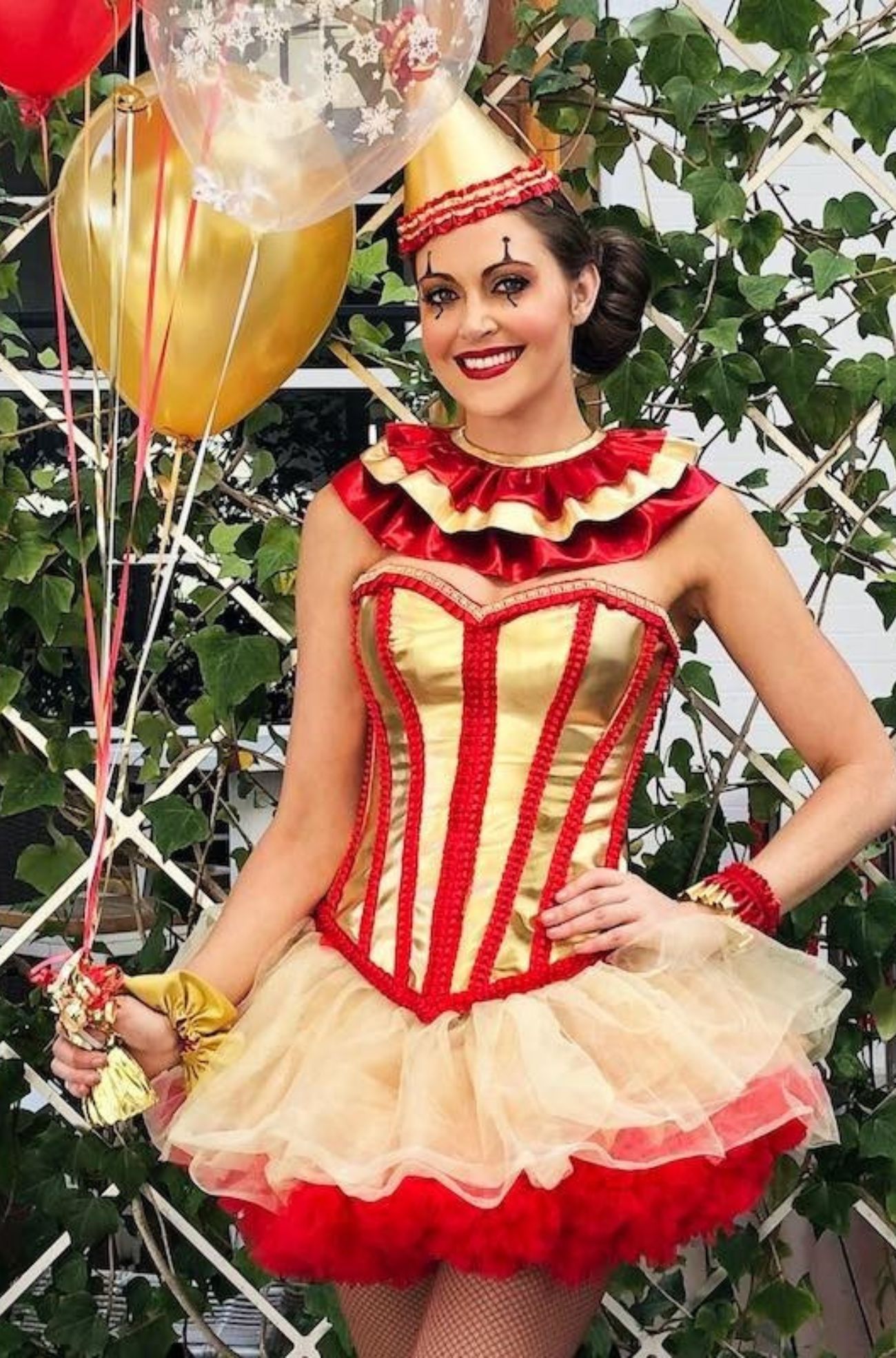 Circus Performer With Balloons