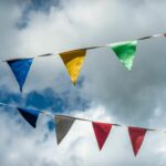 Bunting At School Fete