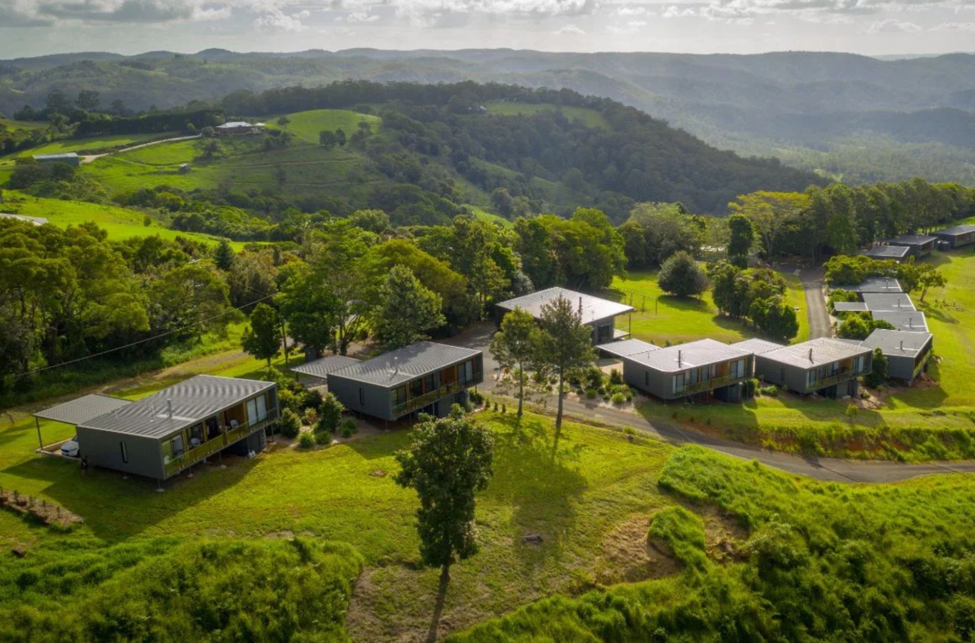 Aerial View Of Maleny, Sunshine Coast