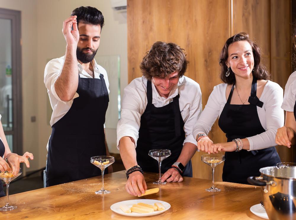 Cocktail making classes is a good work Christmas party idea in Melbourne