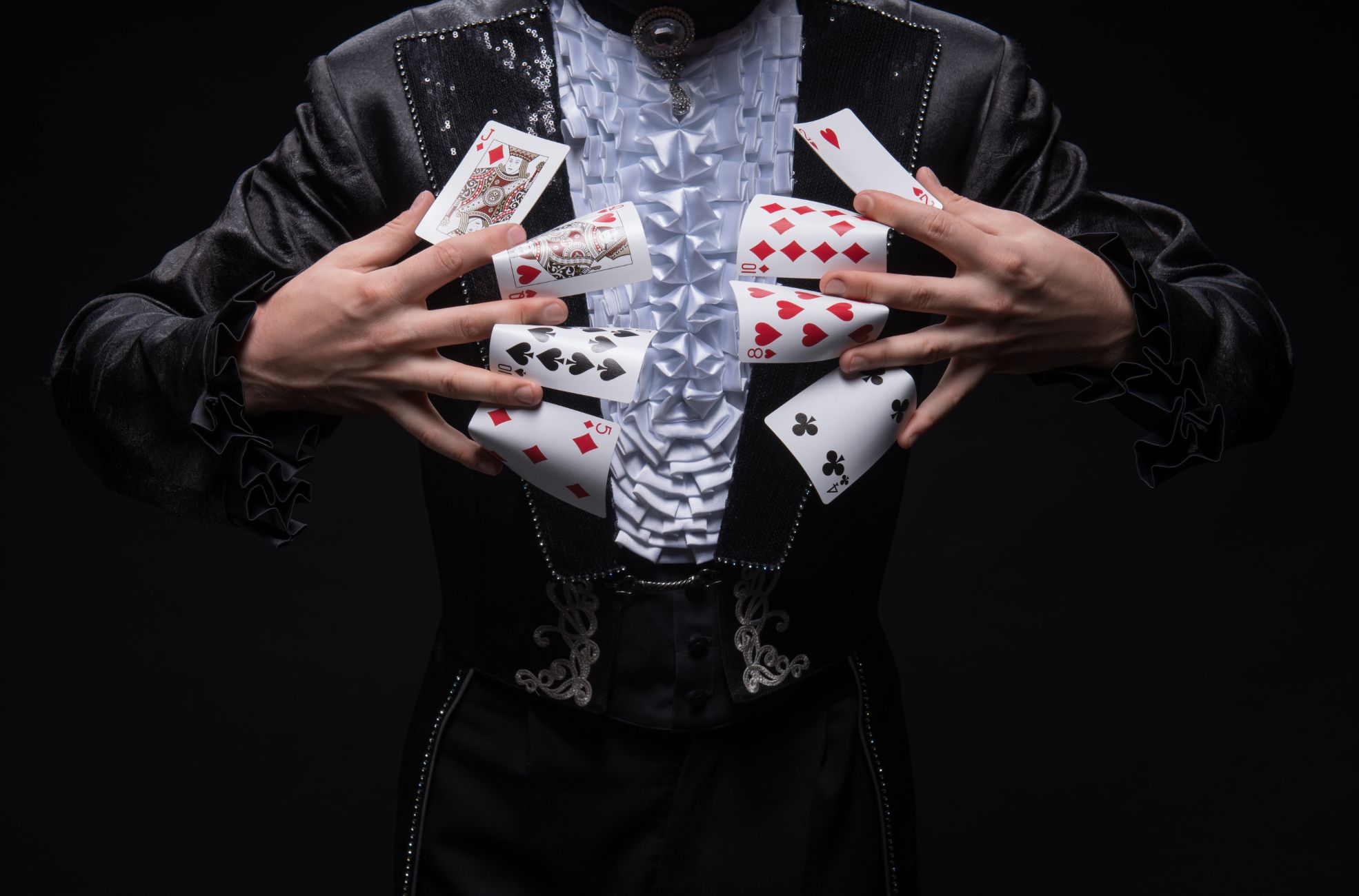 Magicians Trick With Cards